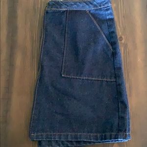 Jean skirt